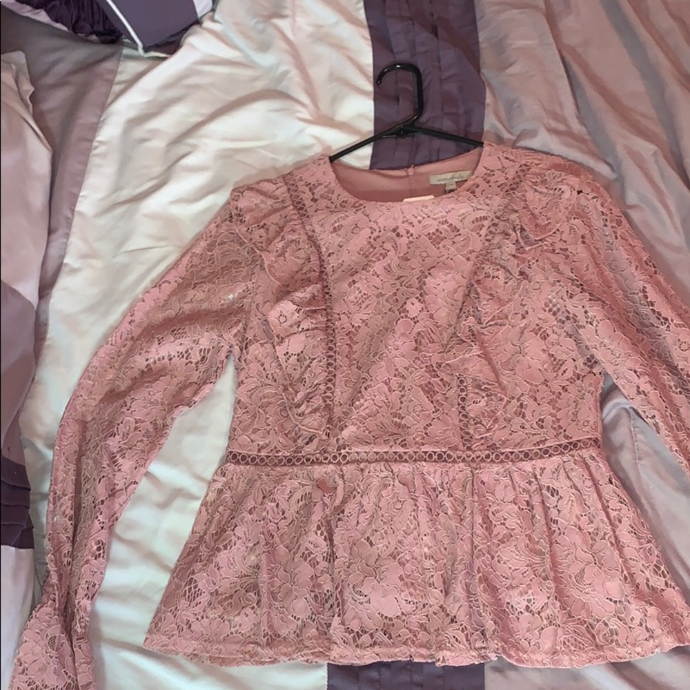 Long sleeve blouse